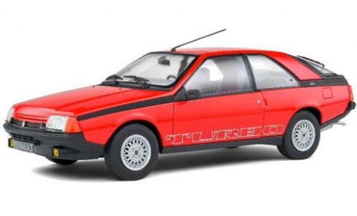 Renault Fuego 1/18 Solido Turbo rouge 1980 miniature