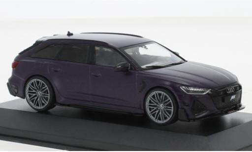 Audi RS6 1/43 Solido -R matt-violette 2022 miniature