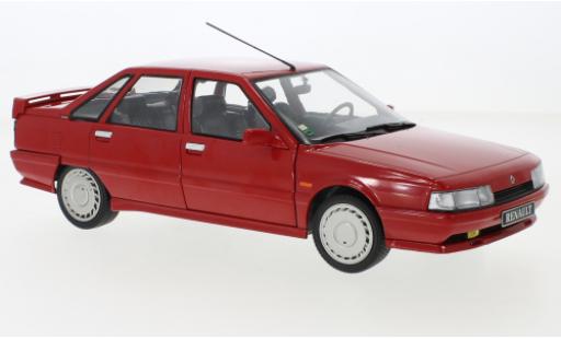 Renault 21 1/18 Solido Turbo Mk1 red 1988 diecast model cars