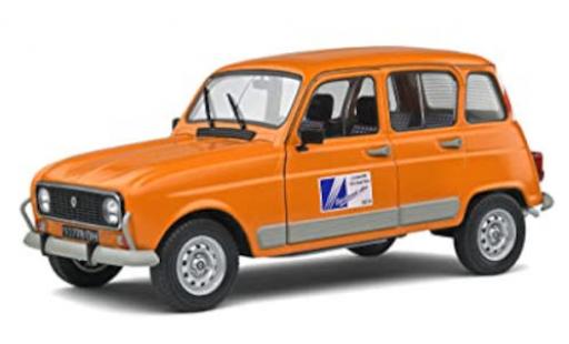 Renault 4 1/18 Solido GTL orange DDE 1978 miniature