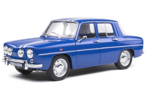 Renault 8 1/18 Solido Gordini 1300 bleu/blanche 1967 modellino in miniatura