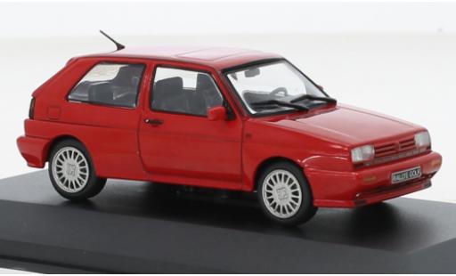 Volkswagen Golf 1/43 Solido II Rally rouge 1990 miniature