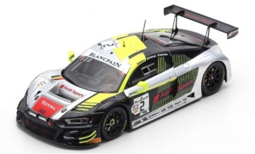 Audi R8 1/43 Spark LMS GT3 No.2 Sport Team WRT 24h Spa 2019 D.Vanthoor/A.Riberas/F.Stippler diecast model cars