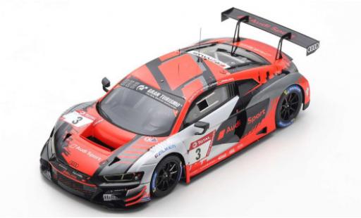 Audi R8 1/18 Spark LMS GT3 No.3 Sport Team 24h Nürburgring 2020 M.Bortolotti/C.Haase/M.Winkelhock modellino in miniatura