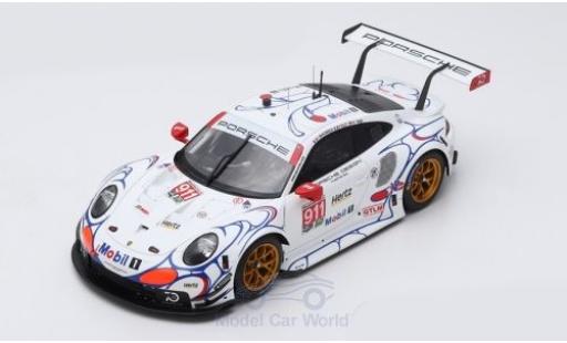 Porsche 991 RSR 1/18 Spark 911 (.2) RSR No.911 GT Team Petit Le Mans 2018 P.Pilet/N.Tandy/F.Makowiecki diecast model cars