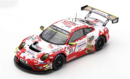 Porsche 992 GT3 R 1/43 Spark 911 (991) GT3 R No.31 Frikadelli Racing Team 24h Nürburgring 2020 L.Kern/M.Jaminet/M.Martin/L.D.Arnold miniature
