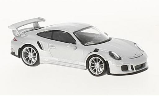 Porsche 991 GT3 RS 1/64 Spark 911 GT3 RS grey 2016 diecast model cars