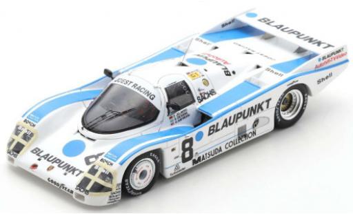 Porsche 962 1987 1/43 Spark C No.8 Blaupunkt 24h Le Mans S.Dickens/H.Haywood/F.Jelinski diecast model cars