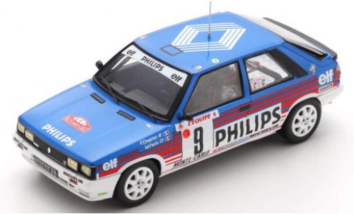 Renault 11 1/43 Spark Turbo No.9 Philips Rallye WM Rallye Monte Carlo 1987 F.Chatriot/M.Perin coche miniatura