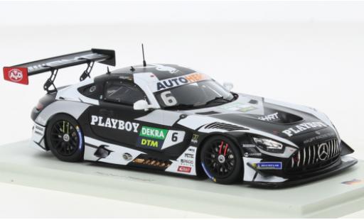 Mercedes AMG GT 1/43 Spark 3 No.6 AMG Team HRT Playboy DTM Nürburgring 2021 diecast model cars