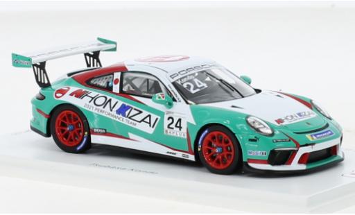 Porsche 991 GT3 Cup 1/43 Spark 911  No.24 Carrera Cup Japan 2021 modellautos