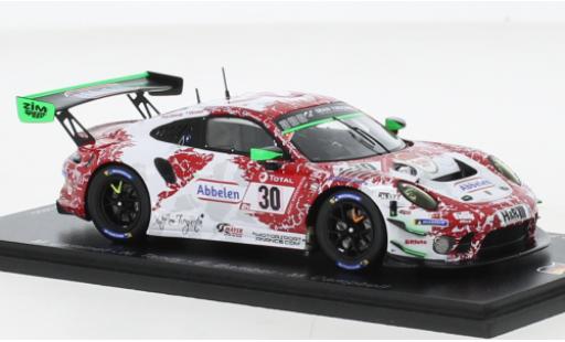 Porsche 991 GT3 R 1/43 Spark 911  No.30 Frikadelli Racing Team 24h Nuerburgring 2021 diecast model cars