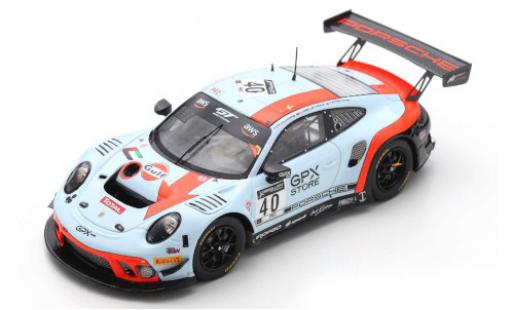 Porsche 992 GT3 R 1/43 Spark 911 (991) No.40 GPX Racing 24h Spa 2020 modellino in miniatura