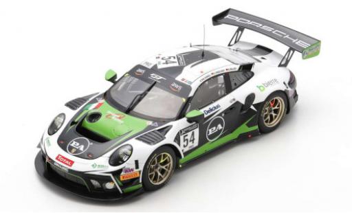 Porsche 992 GT3 R 1/18 Spark 911 (991) GT3 R No.54 Dinamic Motorsport 24h Spa 2020 modellino in miniatura