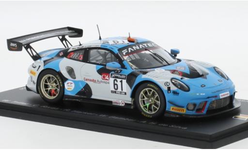 Porsche 991 GT3 R 1/43 Spark 911  No.61 EBM Giga Racing 24h Spa 2021 diecast model cars