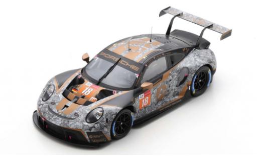 Porsche 911 1/18 Spark RSR-19 No.18 Absolute Racing 24h Le Mans 2021 diecast model cars