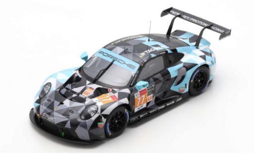 Porsche 911 1/43 Spark RSR-19 No.77 Dempsey-Predon Racing 24h Le Mans 2021 diecast model cars