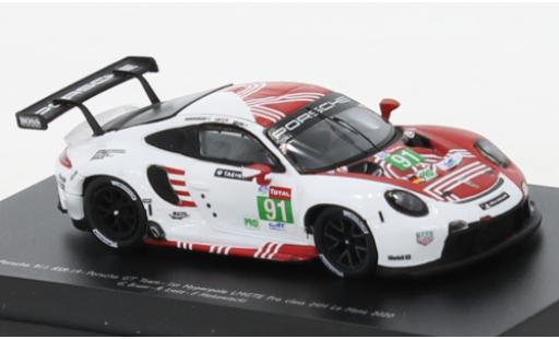 Porsche 992 RSR 1/64 Spark 911 -19 No.91 GT Team 24h Le Mans 2020 modellino in miniatura