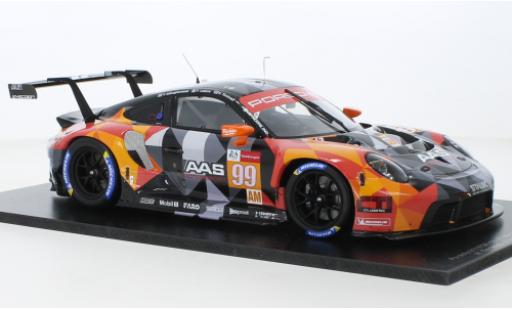 Porsche 911 1/18 Spark RSR-19 No.99 Predon Racing 24h Le Mans 2021 diecast model cars