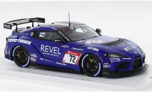 Toyota Supra 1/43 Spark No.72 Novel Racing with Toyo Tire By Ring Racing 24h Nürburgring 2021 modellino in miniatura