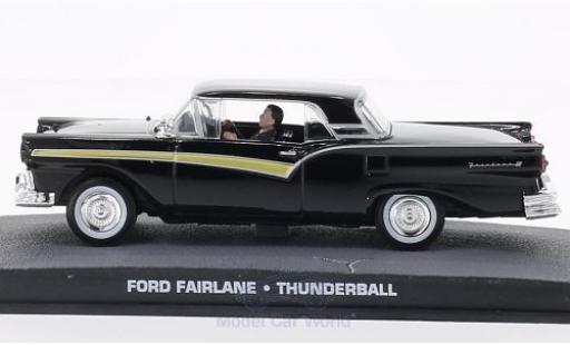 Ford Fairlane 1/43 SpecialC 007 noire James Bond 007 Feuerball ohne Vitrine miniature