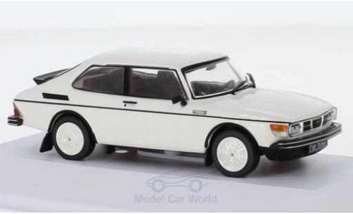 Saab 99 1/43 SpecialC 113 Turbo Prougeotype blanche 1977 miniature