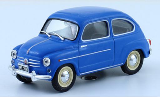 Fiat 600 1/43 SpecialC 120 D bleue 1962 miniature