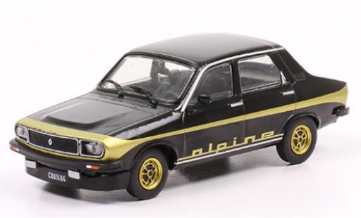 Renault 12 1/43 SpecialC 120 Alpine noire/gold 1978 miniature