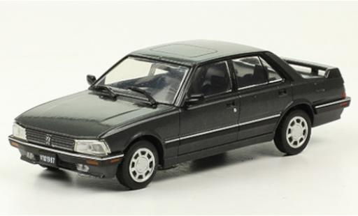 Peugeot 505 1/43 SpecialC 120 SRI metallise grigio 1992 modellino in miniatura