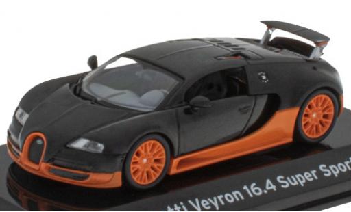 Bugatti Veyron 1/43 SpecialC 121 16.4 Super Sport noire/orange 2010 miniature
