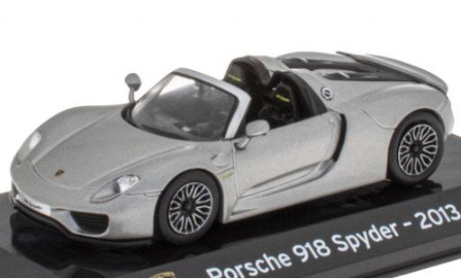 Porsche 918 1/43 SpecialC 121 Spyder metallic-grise 2013 miniature