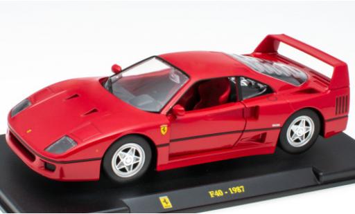 Ferrari F40 1/24 SpecialC 124 red 1987 diecast model cars