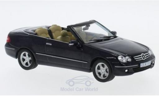 Mercedes CLK 1/43 SpecialC 16 350 (A209) dunkelblue 2005 ohne Vitrine diecast model cars