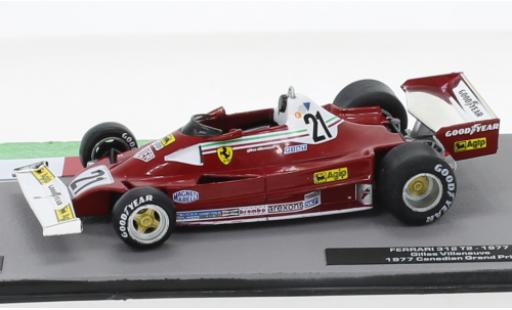 Ferrari 312 1/43 SpecialC 79 T2 No.21 Formel 1 GP Kanada 1977 modellino in miniatura