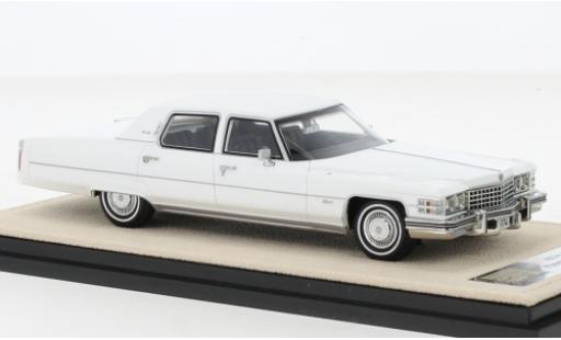 Cadillac Fleetwood 1/43 Stamp Models Brougham blanche 1974 miniature