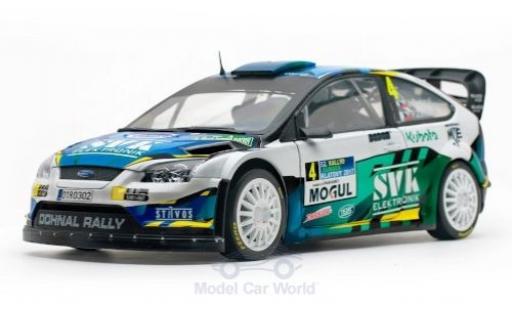 Ford Focus 1/18 Sun Star RS WRC No.4 Rally Sumava Klatovy 2017 J.Dohnal/M.Ernst diecast model cars