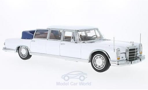 Mercedes 600 1/18 Sun Star Landaulet blanche 1966 miniature