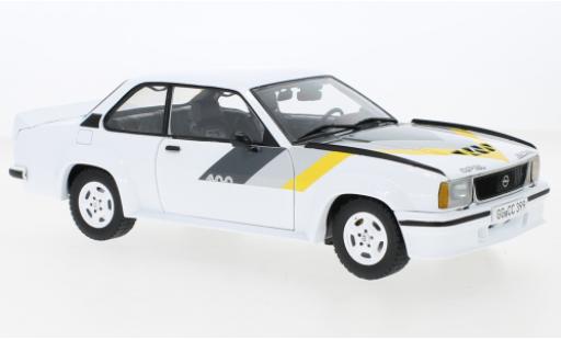 Opel Ascona 1/18 Sun Star B 400 blanche/Dekor 1980 miniature