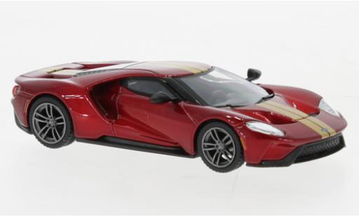 Ford GT 1/64 Tarmac Works rouge miniature