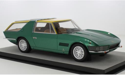 Ferrari 330 1/18 Tecnomodel GT 2+2 Shooting Brake metallise vert/jaune 1967 modellino in miniatura