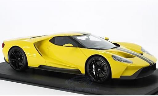 Ford GT 1/18 Top Speed jaune/noire Los Angeles Auto Show 2015 miniature