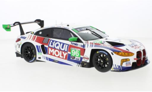 Bmw M4 1/18 Top Speed GT3 No.96 Turner Motorsport Liqui Moly IMSA 24h Daytona 2022 miniature