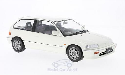 Honda Civic 1/18 Triple 9 Collection EF-3 Si blanche RHD 1987 ohne Vitrine miniature