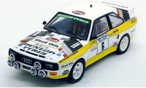 Audi Sport Quattro 1/43 Trofeu Sport quattro No.6 Rallye Manx 1985 M.Wilson/N.Harris diecast model cars