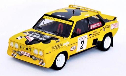Fiat 131 1/43 Trofeu Abarth No.2 Boucles de Spa 1981 Didi/A.Pauly miniature