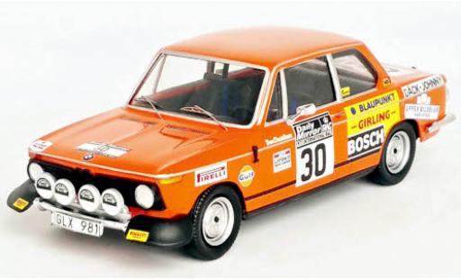 Bmw 2002 1/43 Trofeu No.30 Rallye WM RAC Rallye 1973 miniature