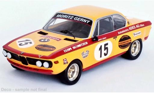 Bmw 2800 1/43 Trofeu CS (E9) No.15 4h Monza 1973 miniature