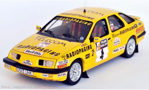Ford Sierra 1/43 Trofeu XR 4x4 No.4 Telecom Radiopaging Welsh Rally 1987 miniature