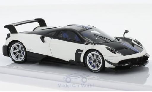 Pagani Huayra 1/43 TrueScale Miniatures BC matt-white/carbon diecast model cars