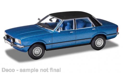 Ford Cortina 1/43 Vanguards MK IV 2.0 Ghia bleu/noire RHD diecast model cars